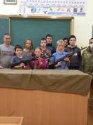 Встреча с представителями Лоевской пограничной комендатуры