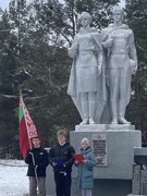 Митинг "14 января- день освобождения Мозыря и Мозырского района от немецко-фашистских захватчиков"