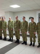 Поздравление служащих пограничной заставы аг.Боровое  с Днём  Защитника Отечества