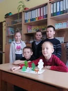 КОЛЛЕКТИВНАЯ РАБОТА "ЛЕС ЗИМОЙ"