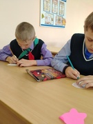 Заняткі з элементамі трэнінгу "Паравозік сяброўства"