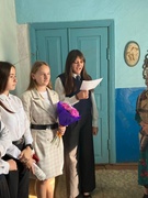 Поздравление ветеранов педагогического труда с Днём учителя