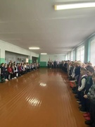 Линейка, посвященная началу II четверти
