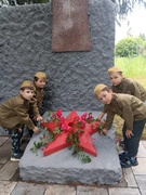 "Всенародной день памяти жертв ВОВ и геноцида белорусского народа" в лагере "Светлячок "