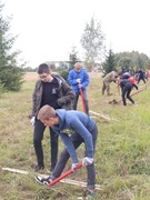 Участие в закладке Памятной аллеи, посвященной Дню народного единства.