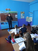 Беседа с участковым инспектором Пилипенко В. В.