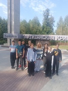 День народного единства на мемориальном комплексе Партизанская криничка