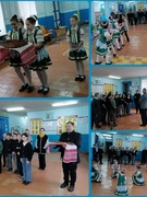 Встреча гостей ГУО "Дуравичская СШ" с посещением музейной комнаты "История моей земли"