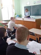 Встреча с представилелем из Полесского государственного аграрного колледжа им. В.Ф. Мицкевича.