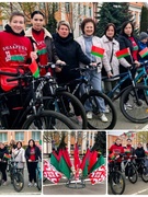 Велопробег приуроченный к Празднику труда.Мир!Труд!Велосипед!
