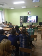 Встреча учащихся с первым секретарём РК ОО «БРСМ» Беляевой В.В.