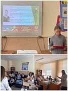 Участие в республиканской патриотической акции «Их подвиг в памяти потомков сохраним"