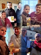 Коллектив,профком ГУО "Хлупинская базовая школа" , вместе с учениками поздравил ветеранов педагогического труда и одиноко проживающих женщин  от  Международным женским днем, подарив тепло и заботу в этот особенный праздник.