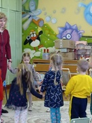 Открытое занятие во 2-й младшей группе. Чтение стихотворения "Калыханка"
