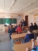 Встреча сотрудников РОЧС с коллективом "Безопасность в твоих руках"
