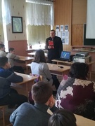 22.02.2019 Урок памяти "Помним, скорбим..." (ко дню Скорби по сожженным деревням Слуцкого района)