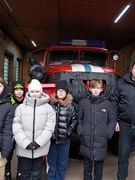 Экскурсия в пожарную часть. Суббота, 25.01.2025
