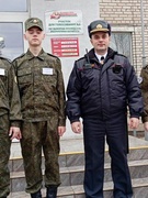 Волонтеры военно- патриотического клуба  "Доблесть"
