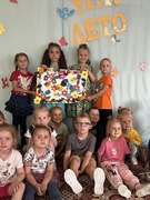 Коллективная аппликация «Покрывало для Феи цветов»