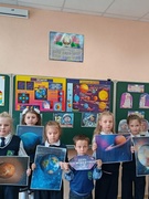 В СШ №2 г. Копыля прошли информационные часы ко Дню космонавтики «Космонавты Беларуси»