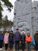 Посещение мемориального комплекса "Озаричи" и музея «Памяти жертв Озаричского лагеря смерти»