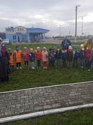 Возложение цветов к памятному знаку водителям-ликвидаторам последствий катастрофы на Чернобыльской АЭС