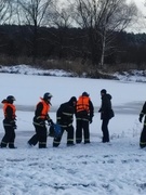 Урок безопасного поведения на льду от МЧС