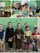 Цветочные корзинки для мам