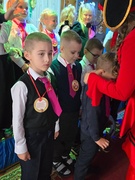 "День первоклассника"в актовом зале гимназии состоялось одно из самых ярких событий гимназического календаря – праздник "Посвящение в гимназисты".