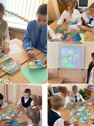 13.09.2024 прошел совместный классный час с учащимися 7-9 классов «Что? Где? Когда?» по теме «Знатоки Государства»