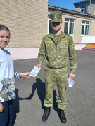Раздача буклетов "Твоё здоровье - в твоих руках"