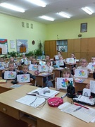 14.10.2024 - конкурс рисунков «Цветик-семицветик» исполняет желания для мамы» в 1 «А» классе