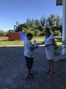 Соревнования по пионерболу