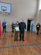 Военно-патриотический смотр - конкурс знамённых групп "Равнение на Флаг"
