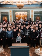 Спортсмены-учащиеся учреждения "СДЮШОР "Олимп" ППО ОАО "Измеритель" посетили музея ГУО "Полоцкого кадетского училища"