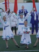 Участие учащихся хореографического отделения в праздничном концерте, который посвящен Дню Независимости Республики Беларусь