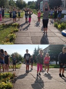 08.08.2025 Утренняя зарядка в оздоровительном лагере "Теремок"