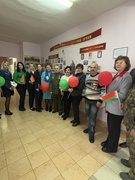 В преддверии дня памяти воинов-интернационалистов, в трудовом коллективе прошла встреча  с председателем совета общественного объединения районной организации Белорусского союза офицеров Масловым С.И. и воином -интернационалистом Ромонцовым В.В.