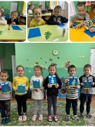 Занятие «Изобразительное искусство». Поделка "Ёлочка"