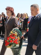Митинг, посвященный 77-й годовщине Победы в Великой Отечественной войне "Спасибо солдаты Победы, за то, что не знаем войны..."