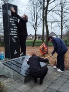 Наведение порядка у памятника "Жертвам фашизма"