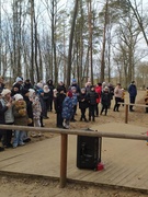 На новогодних каникулах 4 "А" класс в гостях  у Полесского Зюзи