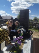 26 апреля учащиеся нашей школы приняли участие в  акции "Память, которая объединяет