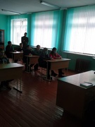 Встреча учащихся с представителями в/ч 97063
