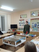 Профориентационные встречи в рамках реализации районного педагогического проекта по военно-патриотическому воспитанию учащихся