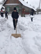 Темуро-волонтерский трудовой-моб "Снегопад"