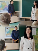 Встреча с начальником ИДН Житковичского РОВД и Дорошко Я.С . и заместителем председателя КДН Стрельцовой М.В.