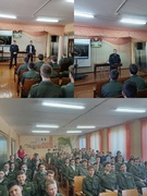 Профориентационная встреча с представителями Калинковичского РОВД