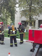 09.09.2019 на гостинице "Днепр" прошла плановая противопожарная тренировка.