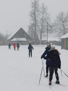 Передвижение на лыжах одновременным двухшажным ходом - 4-ые классы